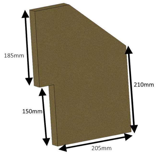 HCR03035 - Hunter Vermiculite Brick Liner