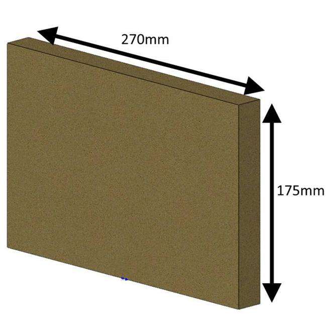HCR03040 - Hunter Vermiculite Brick Liner