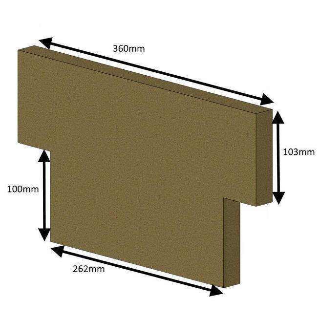 HCR06091 - Hunter Vermiculite Brick Liner