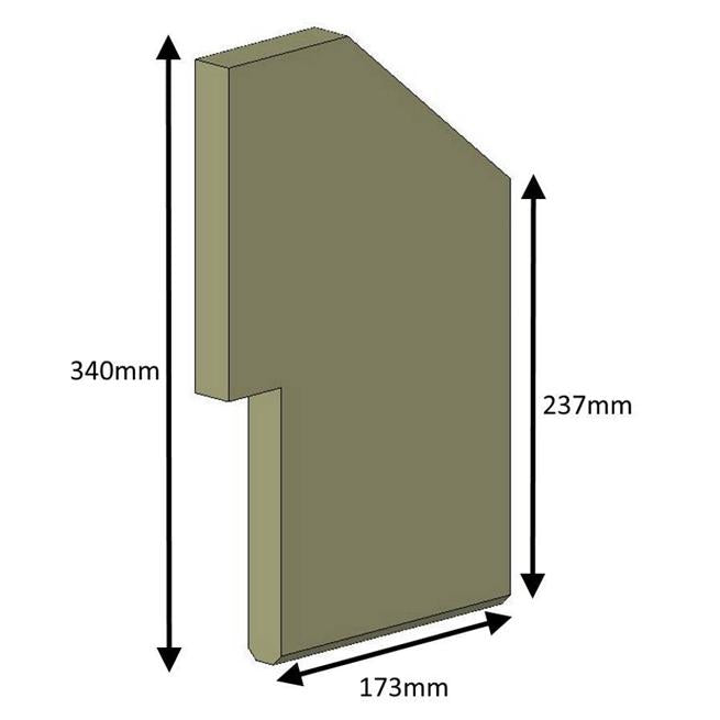 HCR06095 - Hunter Vermiculite Brick Liner