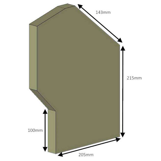 HH04100 - Hunter Vermiculite Brick Liner