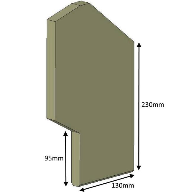 HHC05009 - Hunter Vermiculite Brick Liner
