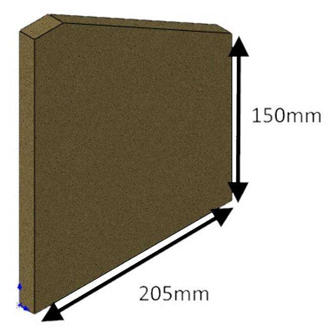 HHN05019 - Hunter Vermiculite Brick Liner