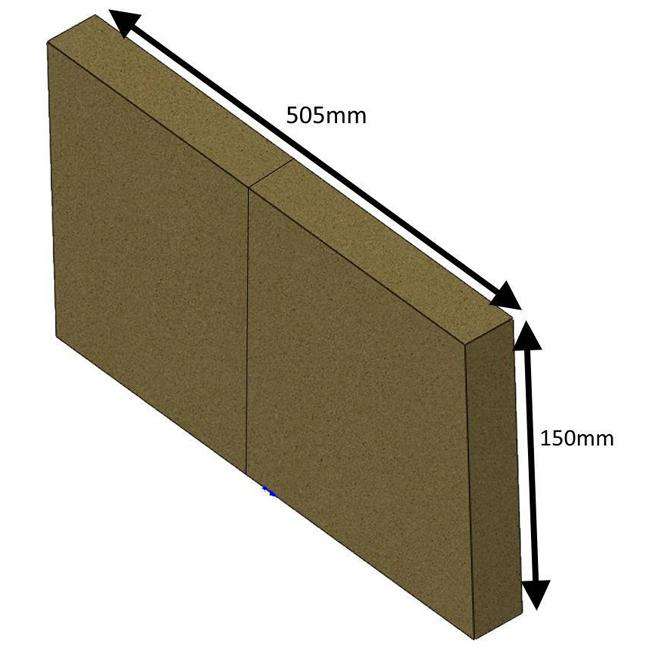 HHR08015 - Hunter Vermiculite Brick Liner