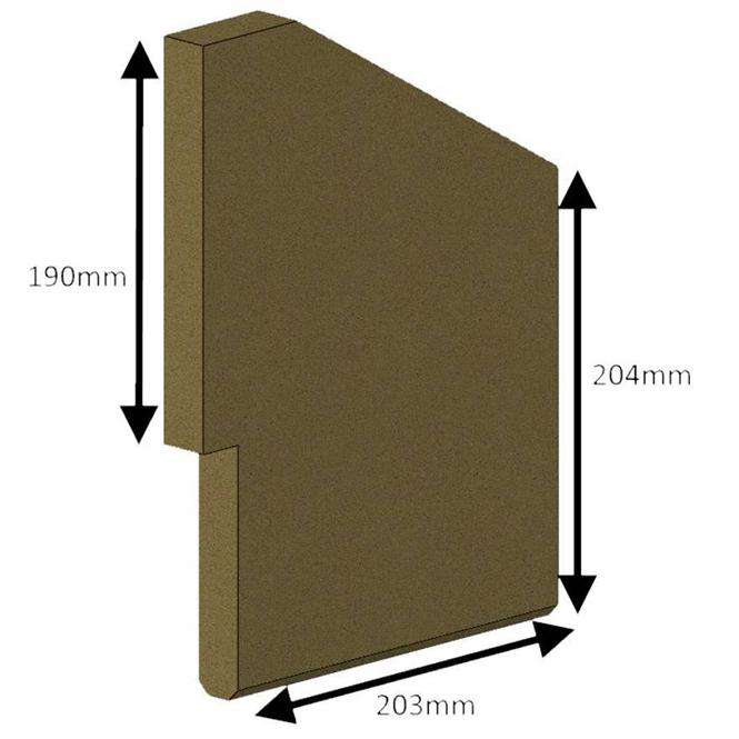 HHR08136 - Hunter Vermiculite Brick Liner