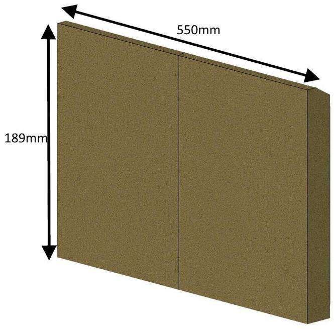 HHR08138 - Hunter Vermiculite Brick Liner