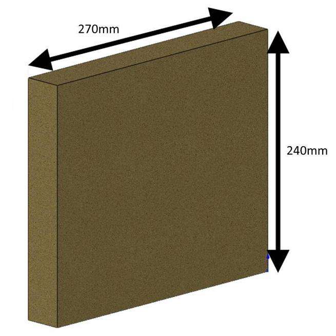 HHR14035 - Hunter Vermiculite Brick Liner