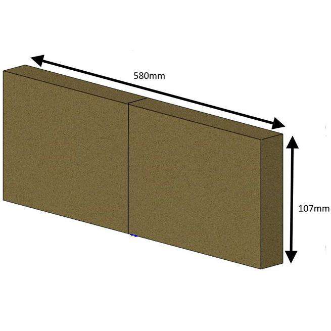 HHR14094 - Hunter Vermiculite Brick Liner