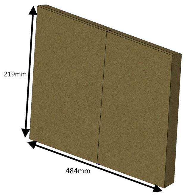 HHW05057 - Hunter Vermiculite Brick Liner