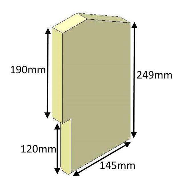 HHW08030 - Hunter Vermiculite Brick Liner