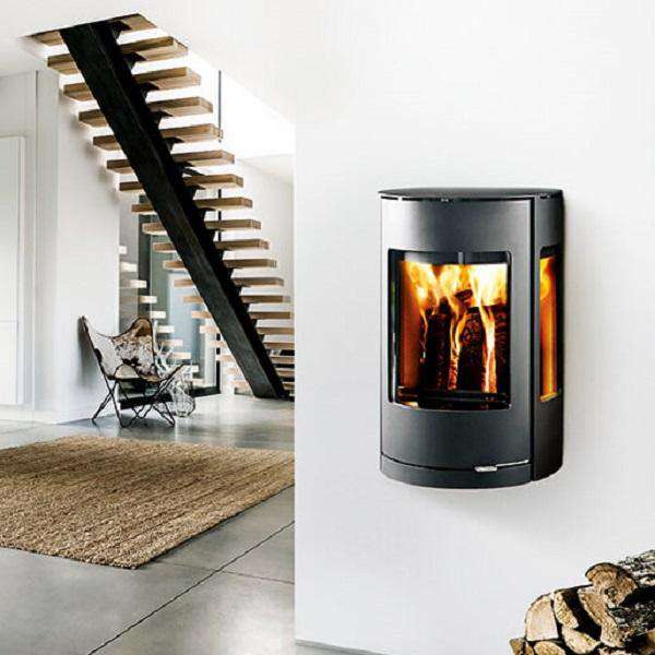 Westfire Uniq 37 Wall Hung SE Wood Burning Stove - Stove Supermarket
