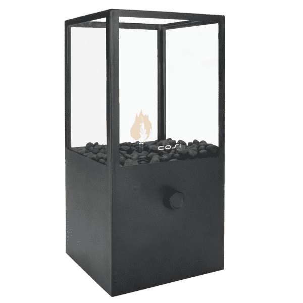 Cosidome High Black Fire Lantern - Stove Supermarket