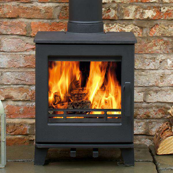 Woodpecker WP4 Wood Burning Stove - Stove Supermarket
