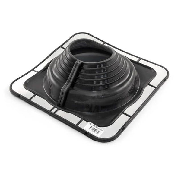 Aquarius No6 Black Flashing for Twin Wall Flue Systems - Stove Supermarket