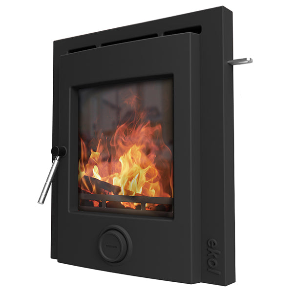 Ekol Inset Plus Multi Fuel / Wood Burning Stove - Stove Supermarket