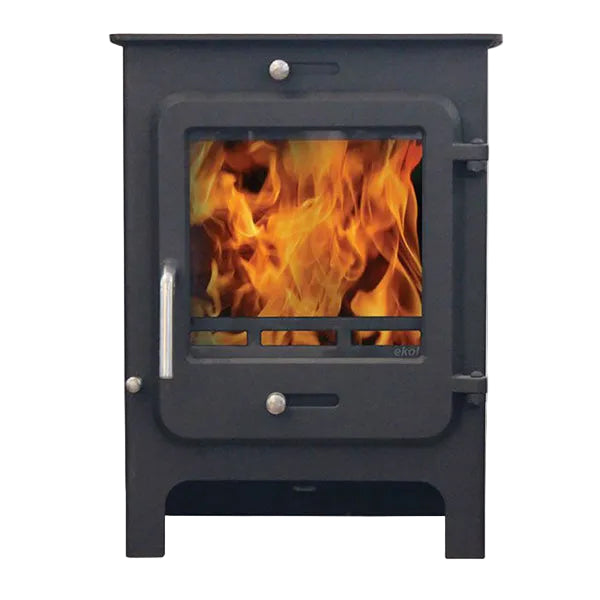 Ekol Clarity 8 Low Multi Fuel / Wood Burning Stove - Stove Supermarket