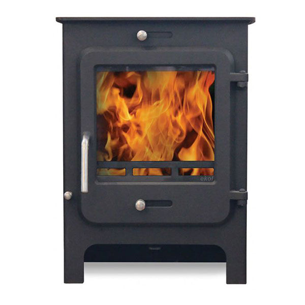 Ekol Clarity 8 Low Multi Fuel / Wood Burning Stove - Stove Supermarket