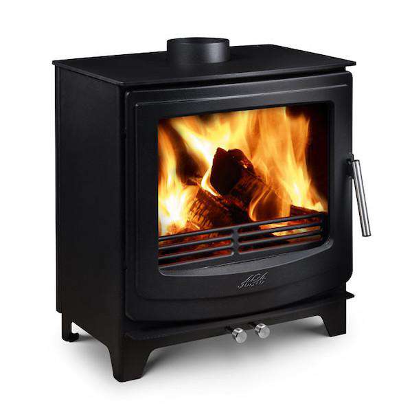 Aga Ellesmere EC5W Wide Multi Fuel / Wood Burning Stove - Stove Supermarket