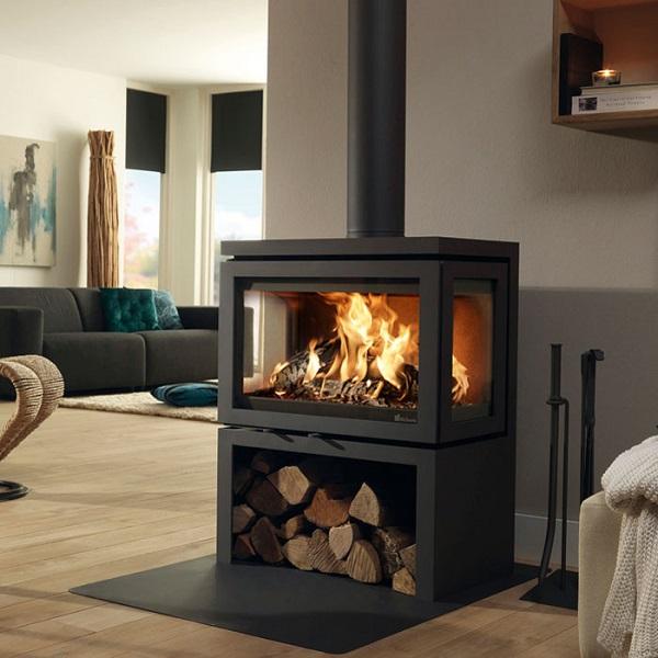 Dik Geurts Vidar Triple Wood Burning Stove - Stove Supermarket
