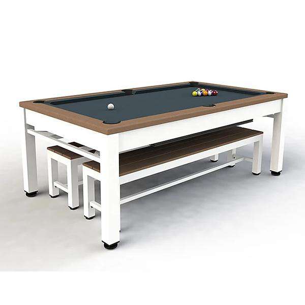 Riley Neptune 7ft Outdoor Pool / Diner - Tan & White