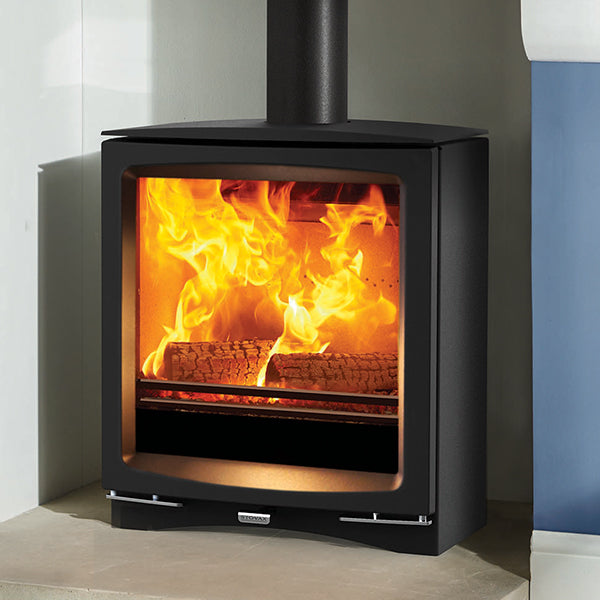 Stovax Vogue Medium Slimline Multi Fuel / Wood Burning Stove - Stove Supermarket