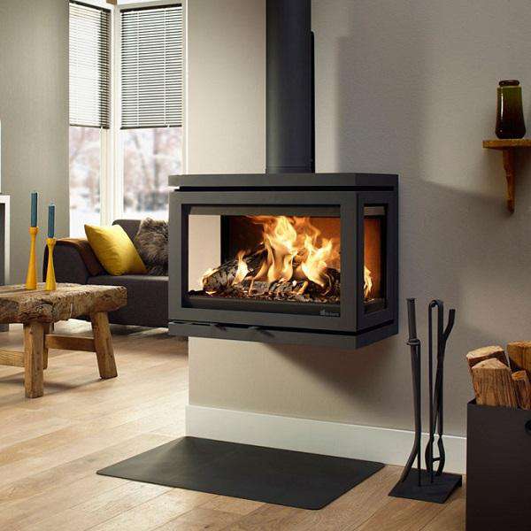 Dik Geurts Vidar Wall Wood Burning Stove - Stove Supermarket