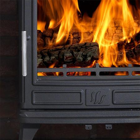 What type of wood should I use in a wood burning stove?