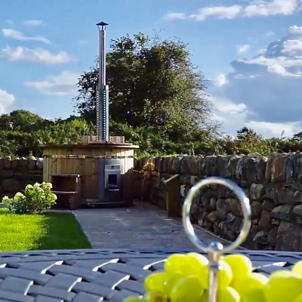 Why you need a flame powered hot tub this summer!