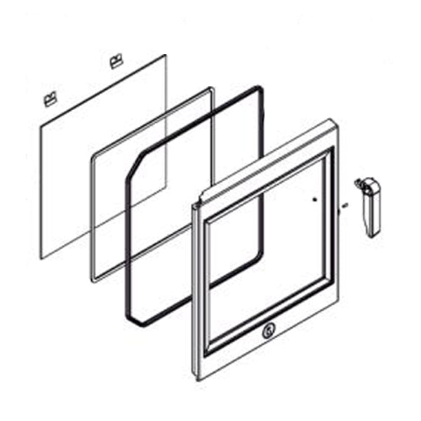 003/LC001A - Charnwood Cranmore 5 Door Assembly