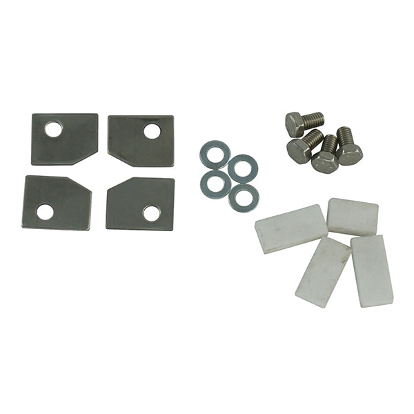 02032 - Dunsley Highlander 5 Glass Retainer Tabs & Screws