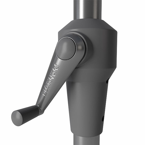 Pacific Lifestyle Riva 2.5m Round Parasol - Anthracite