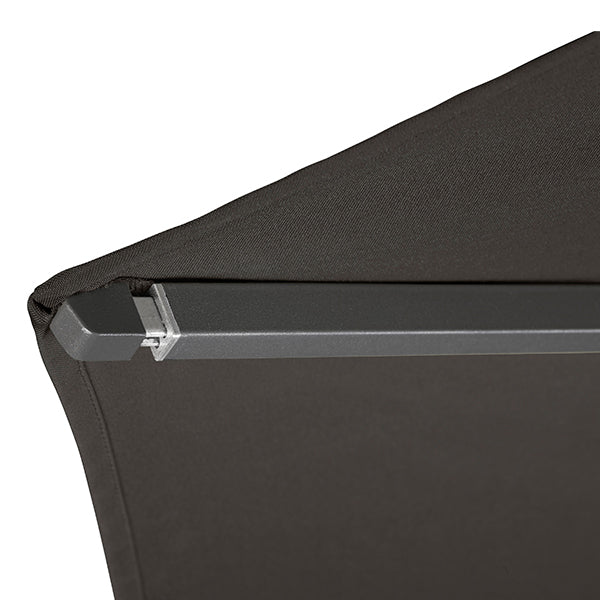 Pacific Lifestyle Riva 2.5m Round Parasol - Anthracite