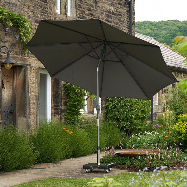 Pacific Lifestyle Riva 2.5m Round Parasol - Anthracite - Stove Supermarket