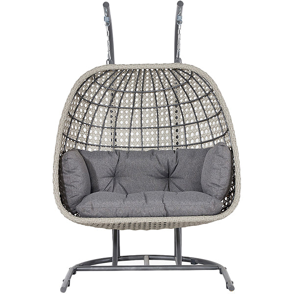Pacific Lifestyle St Kitts Double Hanging Egg Chair