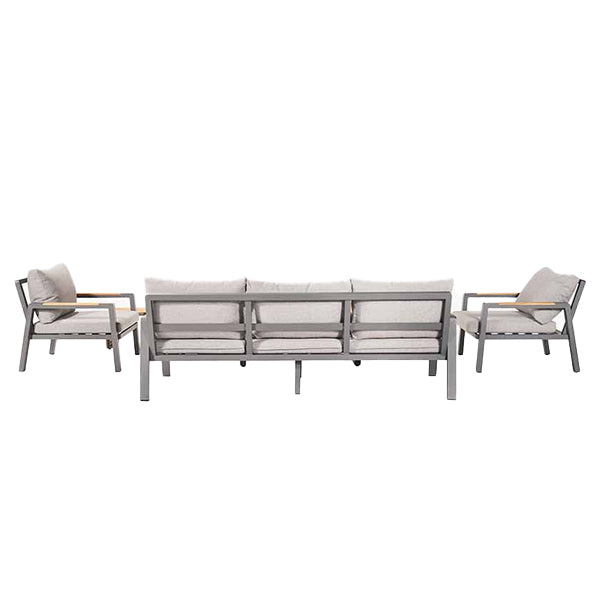 Pacific Lifestyle Stockholm Lounge Set - Anthracite