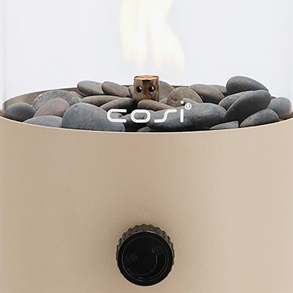 Pacific Lifestyle Cosiscoop Original Sandy Beige Fire Lantern - Stove Supermarket