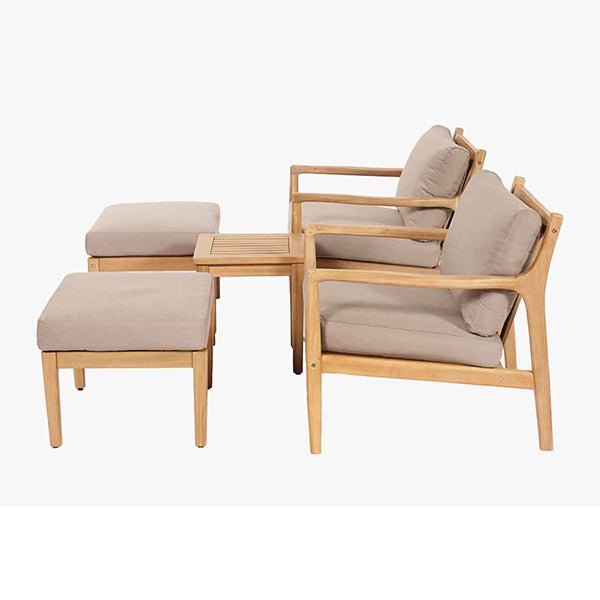 Pacific Lifestyle Malta 5 Piece Hocker Set - Stove Supermarket