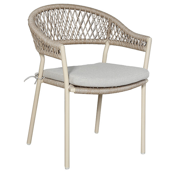 Pacific Lifestyle Osaka 6 Seater Dining Set - Latte - Stove Supermarket