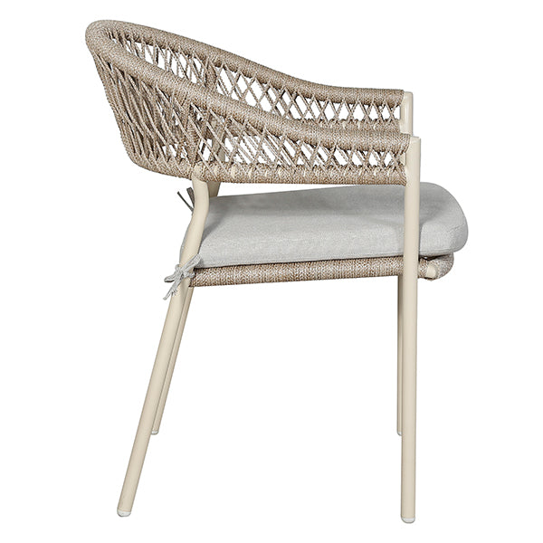 Pacific Lifestyle Osaka 6 Seater Dining Set - Latte - Stove Supermarket