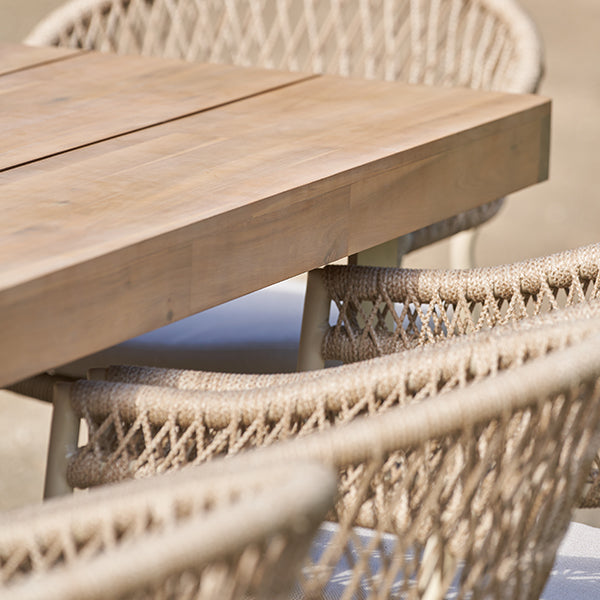 Pacific Lifestyle Osaka 8 Seater Dining Set - Latte