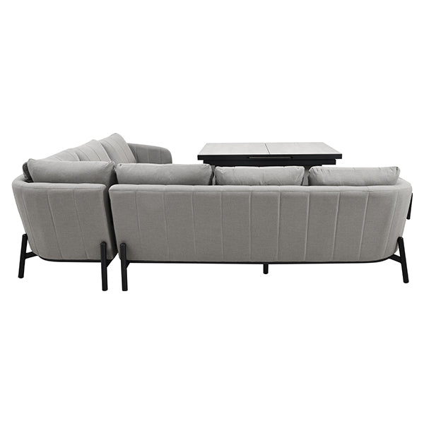 Pacific Lifestyle Large Nevada Corner Set & Adjustable Table