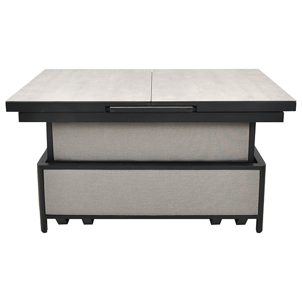 Pacific Lifestyle Large Nevada Corner Set & Adjustable Table