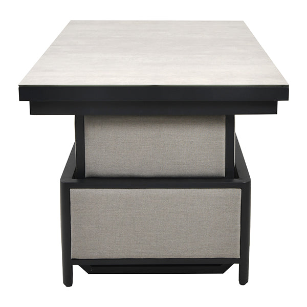 Pacific Lifestyle Large Nevada Corner Set & Adjustable Table