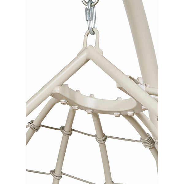 Pacific Lifestyle Blake Single Hanging Egg Chair - Pebble