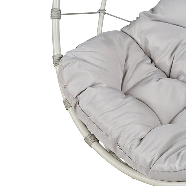 Pacific Lifestyle Blake Single Hanging Egg Chair - Pebble