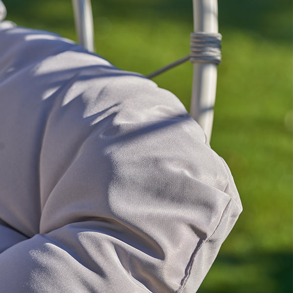 Pacific Lifestyle Blake Single Hanging Egg Chair - Pebble