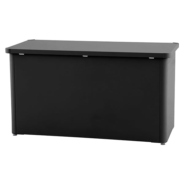 Pacific Lifestyle Rhode Island Small Steel Cushion Box - Black - Stove Supermarket