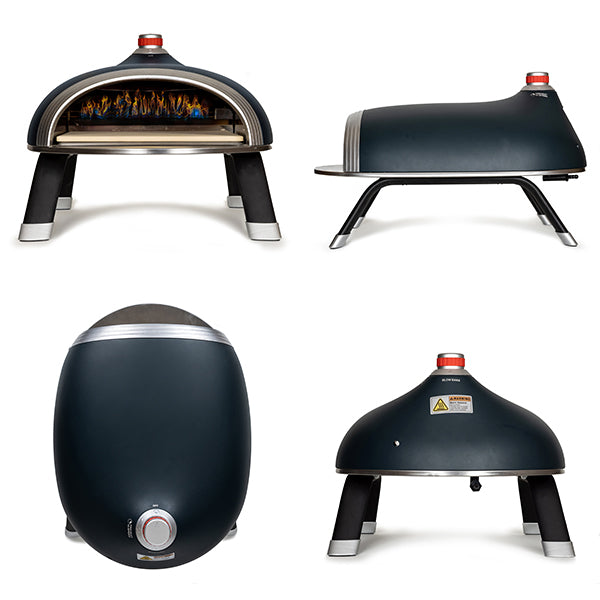 DeliVita Diavolo Gas Fired Pizza Oven Set - Blue - Stove Supermarket