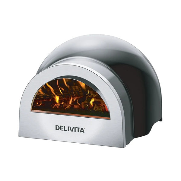 DeliVita Wood Fired Oven - Very Black