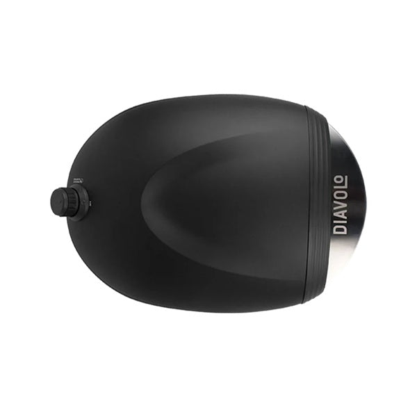 DeliVita Diavolo Gas Fired Pizza Oven Set - Black